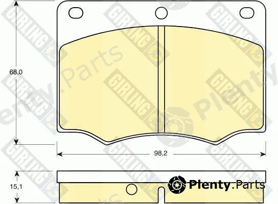 Girling 6106741 — Brake Pad Set, disc brake
