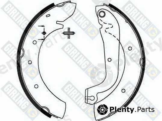 Girling 5182071 — Brake Shoe Set