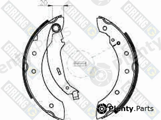 Girling 5185341 — Brake Shoe Set