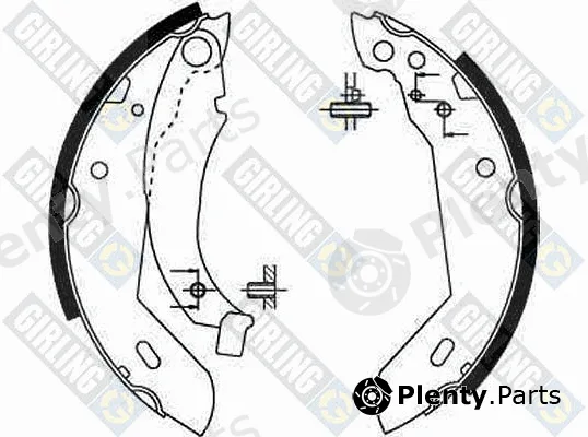 Girling 5181581 — Brake Shoe Set