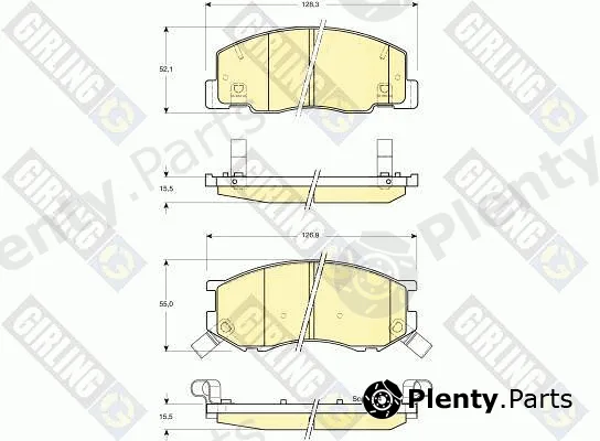 Girling 6131579 — Brake Pad Set, disc brake