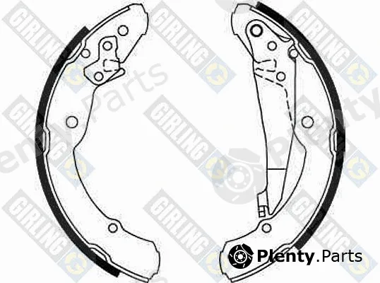Girling 5186392 — Brake Shoe Set