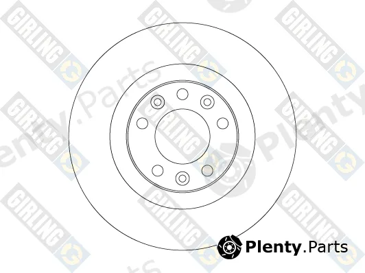 Girling 6066674 — Brake Disc