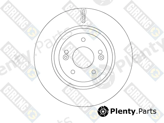 Girling 6075921 — Brake Disc