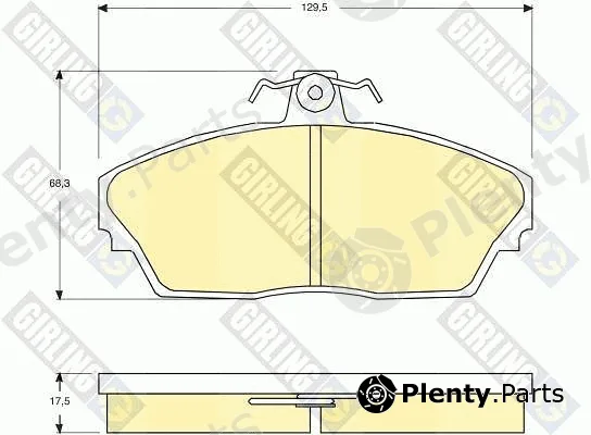 Girling 6131481 — Brake Pad Set, disc brake