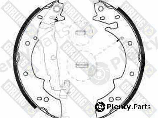 Girling 5185241 — Brake Shoe Set