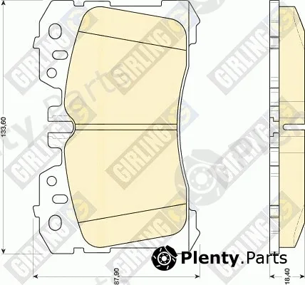 Girling 6134739 — Brake Pad Set, disc brake