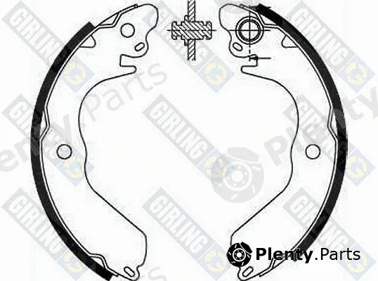 Girling 5185539 — Brake Shoe Set