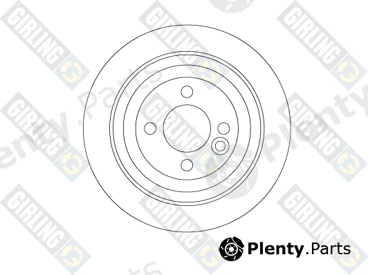 Girling 6065234 — Brake Disc