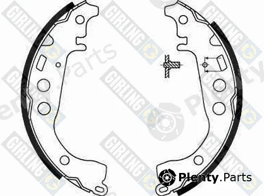 Girling 5186739 — Brake Shoe Set