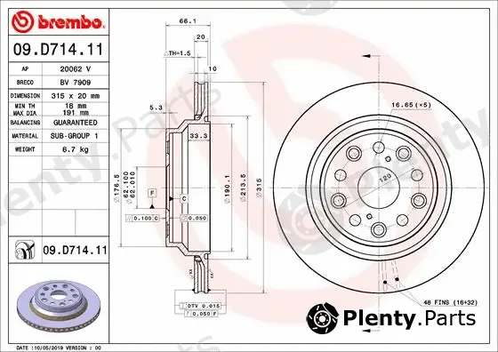 AP 20062V — Brake Disc