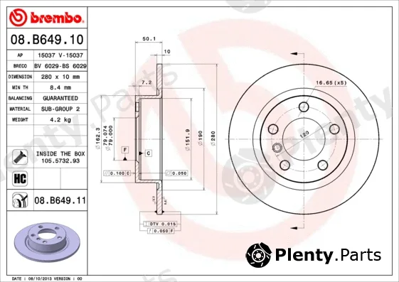 AP 15037 — Brake Disc