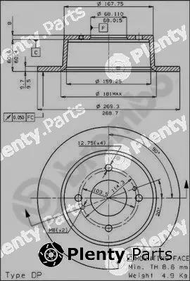 AP 14123 — Brake Disc