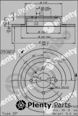 AP 14301 — Brake Disc