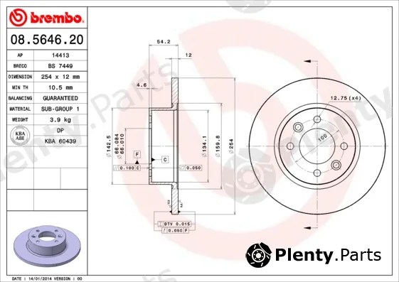 AP 14413 — Brake Disc