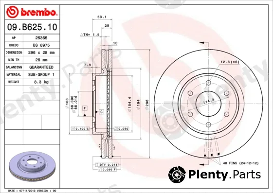 AP 25365 — Brake Disc
