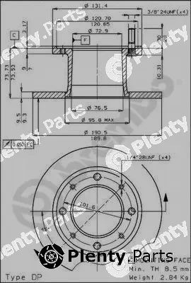AP 14016 — Brake Disc