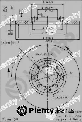 AP 14103 — Brake Disc