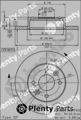 AP 10161 — Brake Disc