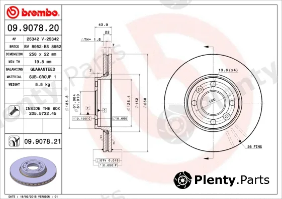 AP 25342 — Brake Disc