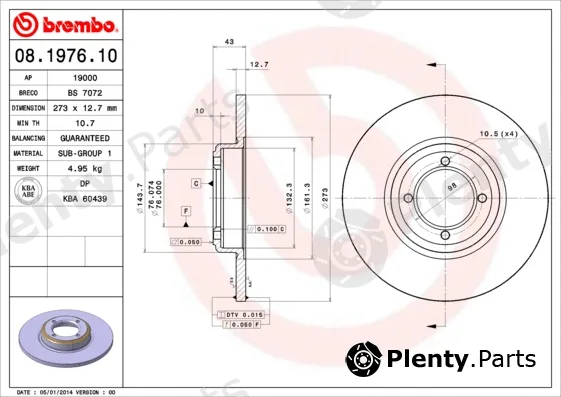 AP 19000 — Brake Disc
