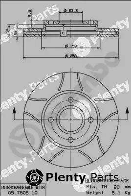 AP X24760 — Brake Disc AP XTREME LINE