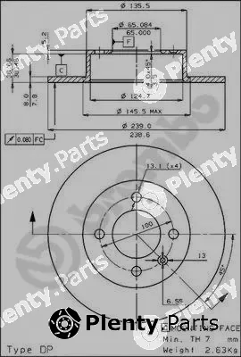 AP 10009 — Brake Disc