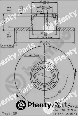 AP 14106 — Brake Disc