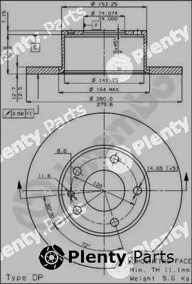 AP 10026 — Brake Disc