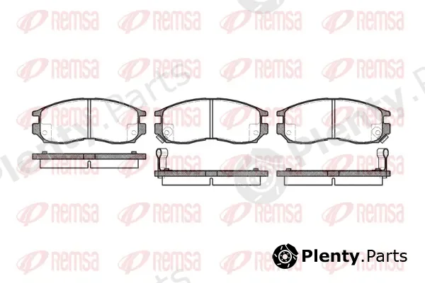 Kawe 046002 — Brake Pad Set, disc brake