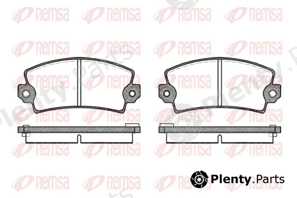 Kawe 002106 — Brake Pad Set, disc brake