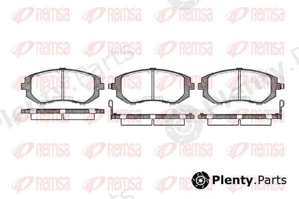 Kawe 095102 — Brake Pad Set, disc brake