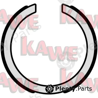 Kawe 01095 — Brake Shoe Set, parking brake