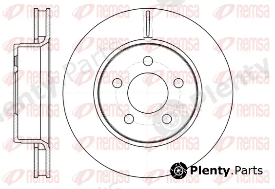 Kawe 6130110 — Brake Disc