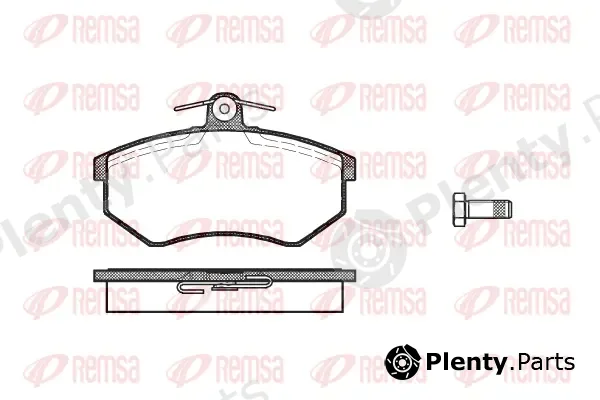 Kawe 013400 — Brake Pad Set, disc brake