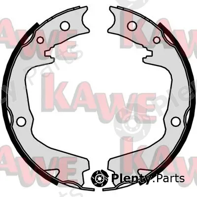 Kawe 01031 — Brake Shoe Set, parking brake