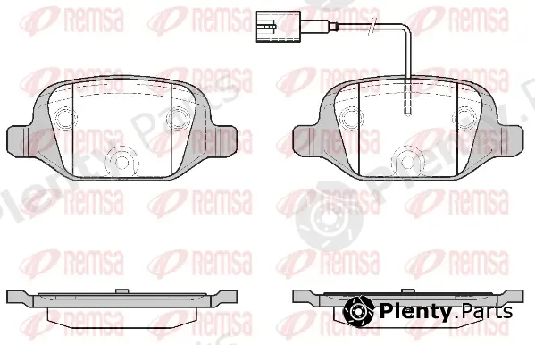 Kawe 072712 — Brake Pad Set, disc brake