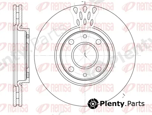 Kawe 644310 — Brake Disc