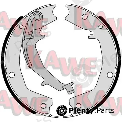 Kawe 01053 — Brake Shoe Set, parking brake