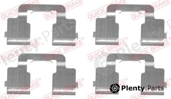 Kawe 109-1733 — Accessory Kit, disc brake pad