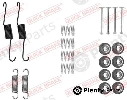 Kawe 105-0031 — Accessory Kit, brake shoes