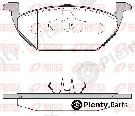 Kawe 063300 — Brake Pad Set, disc brake