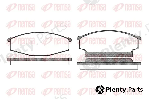 Kawe 025600 — Brake Pad Set, disc brake