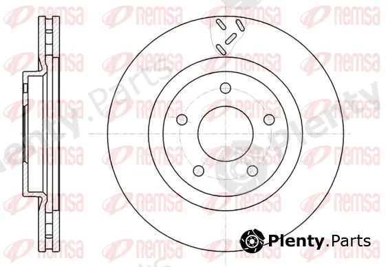 Kawe 6120010 — Brake Disc