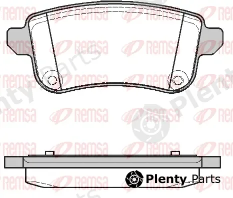 Kawe 138710 — Brake Pad Set, disc brake