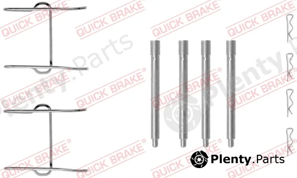 Kawe 109-1149 — Accessory Kit, disc brake pad