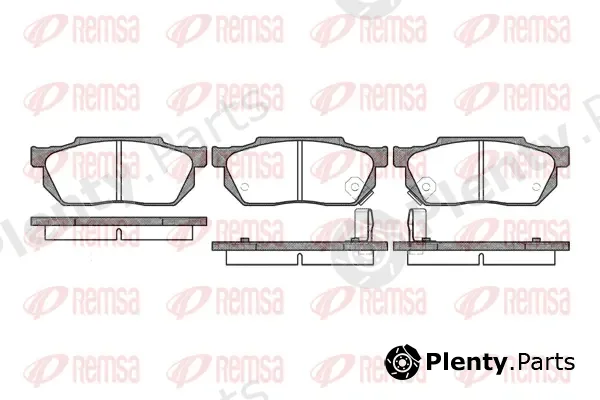 Kawe 019302 — Brake Pad Set, disc brake