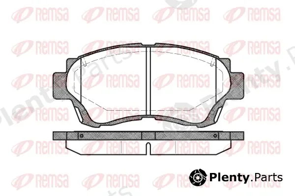 Kawe 037000 — Brake Pad Set, disc brake