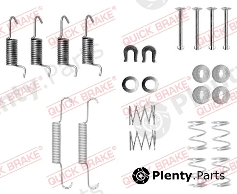 Kawe 105-0871 — Accessory Kit, parking brake shoes