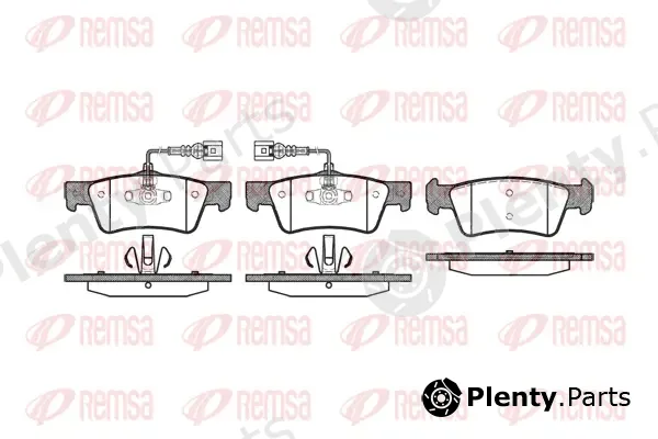 Kawe 118702 — Brake Pad Set, disc brake